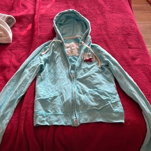 Zip up sweatshirt Hollister